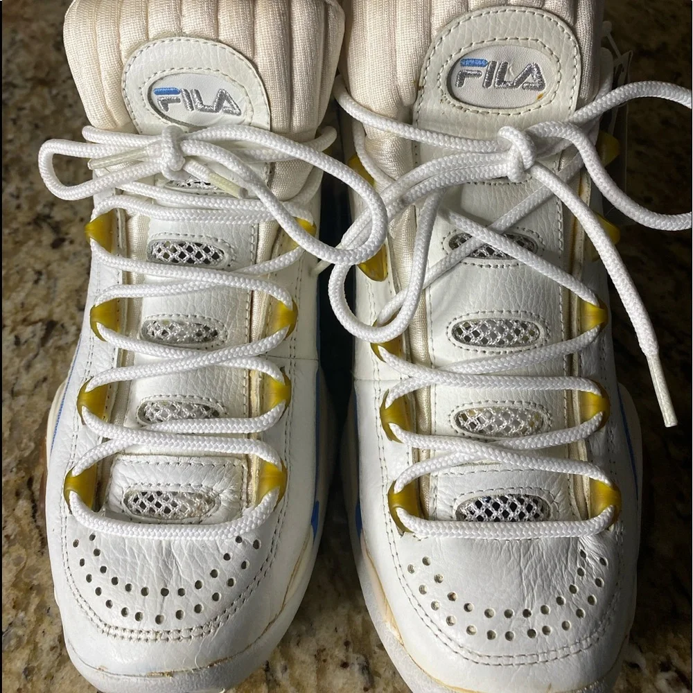 RARE VINTAGE 1997 FILA STACK SIZE 9 OG STACKHOUSE BUBBLES MASHBURN HILL - Picture 2 of 12